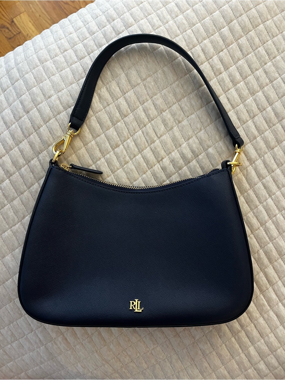 Ralph Lauren Navy Shoulder Bag